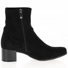 Caprice - Block Heeled Sock Boots Black - 25316 4