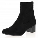 Caprice - Block Heeled Sock Boots Black - 25316 2