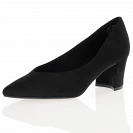 Marco Tozzi - Block Heeled Court Shoes Black - 22416 2
