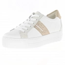 Paul Green - Leather Flatform Trainers White - 5330-066 2