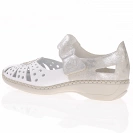 Rieker - Mary Jane Shoes Silver - 41368-80 3