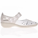 Rieker - Mary Jane Shoes Silver - 41368-80 4