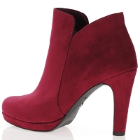 Tamaris - Vegan Heeled Ankle Boots Scarlet - 25316 2