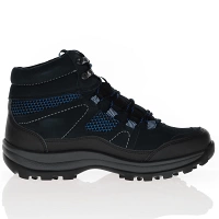 Waldlaufer - Waterproof Lace Up Boots Navy/Black - 471974 3