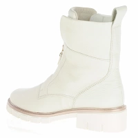 Ara - Leather Front Zip Ankle Boots Cream - 23130 2