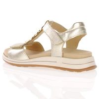 Ara - Osaka Velcro Strap Sandals Gold - 34826 2