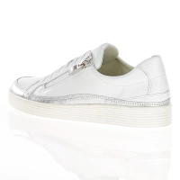 Caprice - Casual Side Zip Shoes White - 23755 2