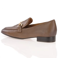 Caprice - Flat Leather Loafers Brown - 24201 2