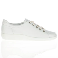 Ecco - Soft 2.0 Laced Shoes Off-White - 206503 3