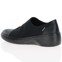 Ecco - Waterproof Soft 7 Wedge Shoe Black - 470913 2
