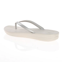 Fitflop - Iqushion Toe Post Sandals, Silver 2