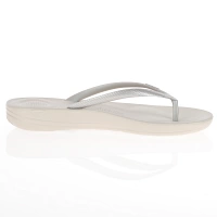 Fitflop - Iqushion Toe Post Sandals, Silver 3