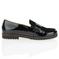 Gabor - Flat Patent Loafers Black - 042.37 3