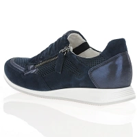 Gabor - Casual Side Zip Shoes Navy - 408.46 2