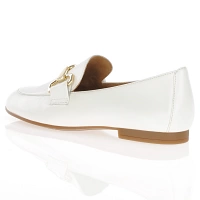 Gabor - Flat Leather Loafers Off White - 211.20 2
