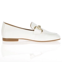 Gabor - Flat Leather Loafers Off White - 211.20 3