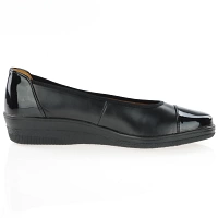 Gabor - Low Wedge Leather Pumps Black - 402.37 3