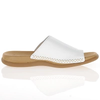 Gabor - Leather Toe Post Sandals White - 700.21 3
