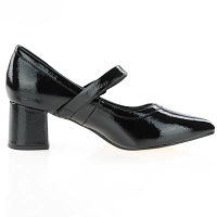 Jana - Mary Jane Heeled Shoes Black-Patent - 24466 3