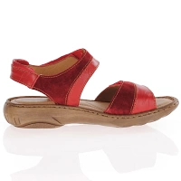 Josef Seibel - Debra Velcro Strap Sandal, Red 3