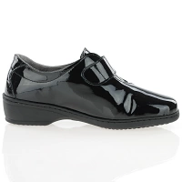 Notton - Velcro Strap Shoes Black Patent - 1061 3