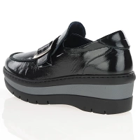 Notton - Chunky Platform Loafers Black Patent - 2757 2