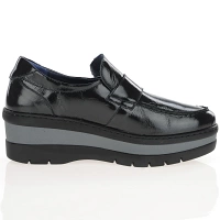 Notton - Chunky Platform Loafers Black Patent - 2757 3