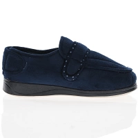 Padders - Enfold Double Strap Slippers, Navy 3