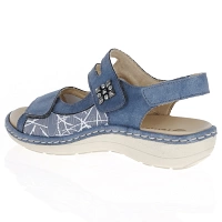 Remonte - Velcro Strap Sandals Blue - D7647-16 2