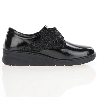 Softmode - Farah Water-Resistant Wedge Shoes, Black 3