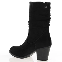 Susst - Emmy Block Heel Slouch Boots, Black 2