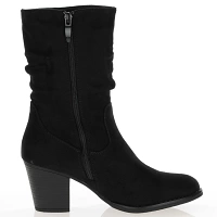 Susst - Emmy Block Heel Slouch Boots, Black 3