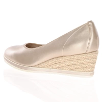 Tamaris - Vegan Wedge Shoes Pearl Gold - 22305 2