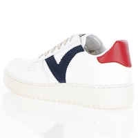 Victoria - Madrid Laced Trainers Navy/Red - 1258201 2
