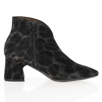 Wonders - Heeled Shoe Boots Black Leopard - 9013 3