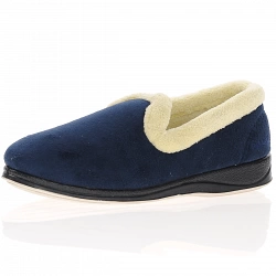 Padders - Repose Warm Lined Slippers, Navy