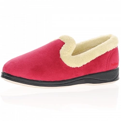 Padders - Repose Warm Lined Slippers, Red