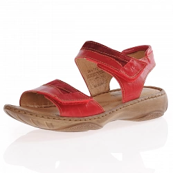 Josef Seibel - Debra Velcro Strap Sandal, Red