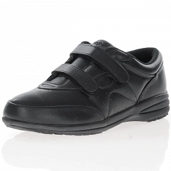 Propet - Black Leather Shoes - W3845