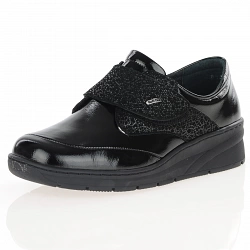 Softmode - Farah Water-Resistant Wedge Shoes, Black