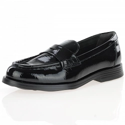 Tamaris - Vegan Flat Loafers Black Patent - 24311