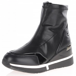 Xti - Vegan Wedge Boots Black - 141794