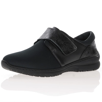 Softmode - Daba Velcro Strap Shoes, Black 1