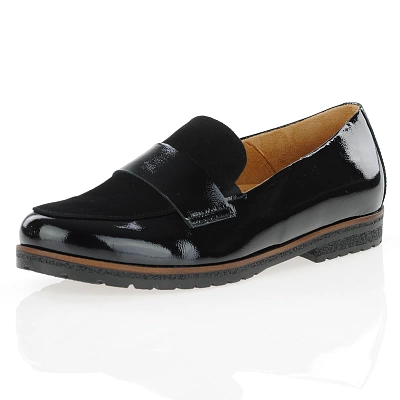 Gabor - Flat Patent Loafers Black - 042.37 1