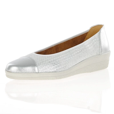 Gabor - Low Wedge Pumps Silver - 042.61 1