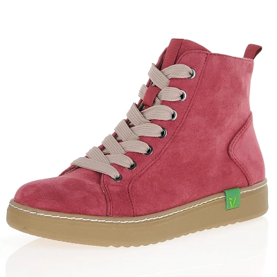 Jana - Vegan Lace up Ankle Boots Old Rose - 25280 1