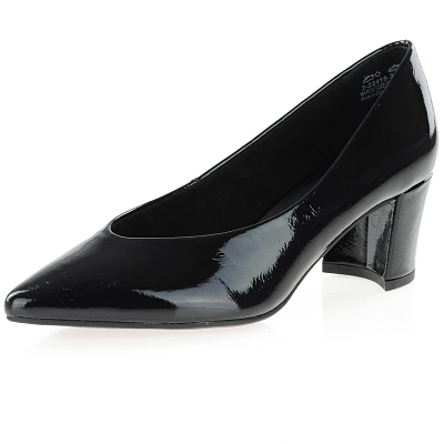 Marco Tozzi - Heeled Court Shoes Black-Patent - 22419 1