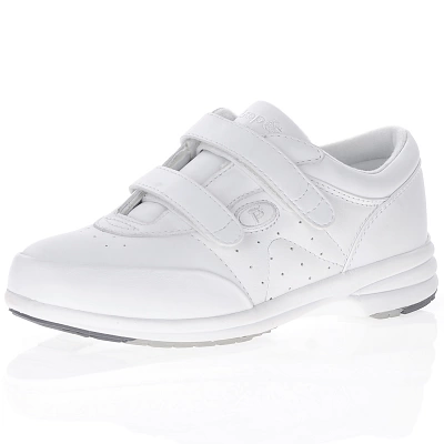 Propet - White Leather Shoes - W3845 1