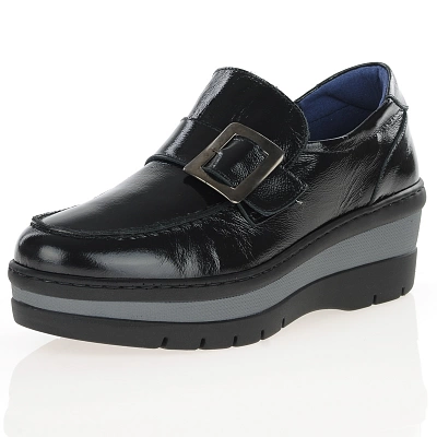 Notton - Chunky Platform Loafers Black Patent - 2757 1