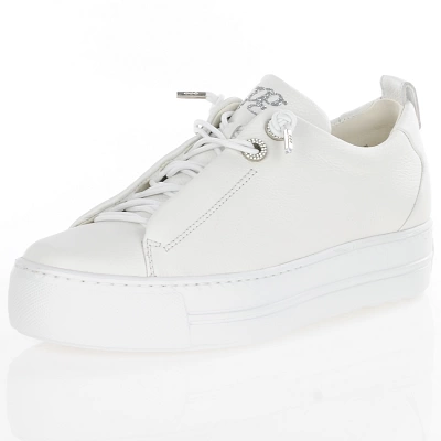 Paul Green - Flatform Trainers White/Silver - 5417 1